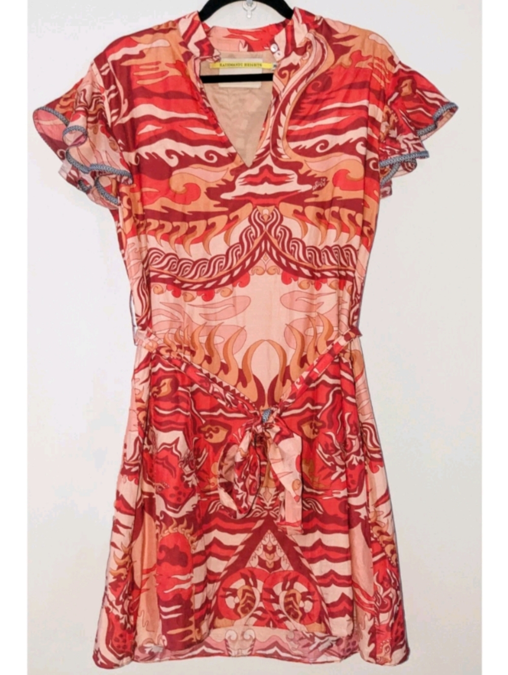 NEW Chufy Kathmandu Heights Tie Waist Mini Dress